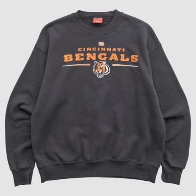 Cincinnati Bengals NFL 2000s Pullover Sweatshirt - Black - M by Fanatics Real Vintage