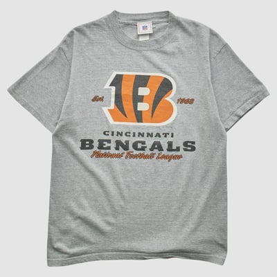 Cincinnati Bengals NFL 2000s T-shirt - Heather Gray - XS by Fanatics Real Vintage