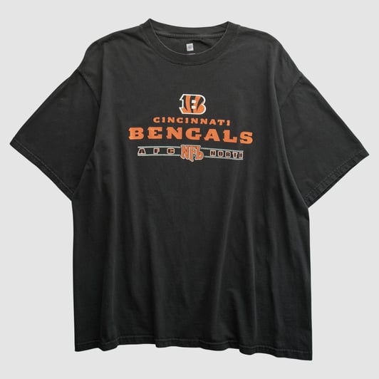 Cincinnati Bengals NFL 2010s T-shirt - Black - XL by Fanatics Real Vintage