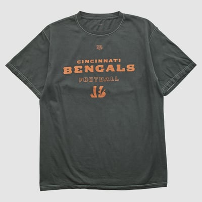 Cincinnati Bengals NFL 2010s T-shirt - Charcoal - M by Fanatics Real Vintage