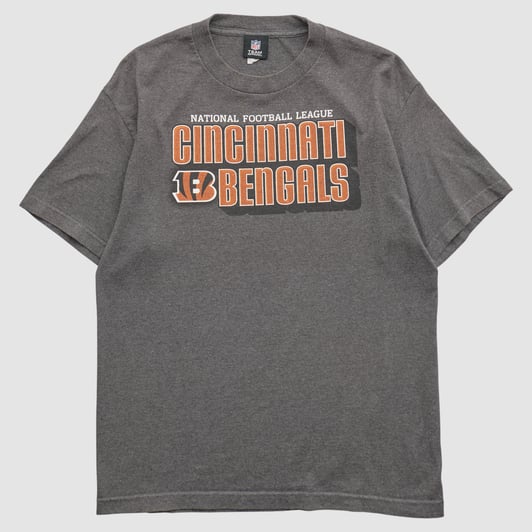 Cincinnati Bengals NFL 2010s T-shirt - Dark Heather Gray - M by Fanatics Real Vintage