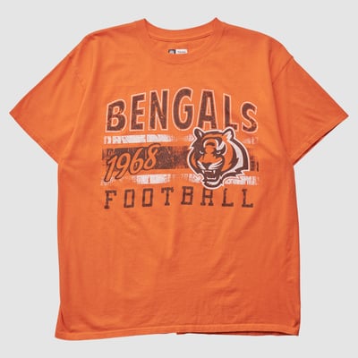 Cincinnati Bengals NFL 2010s T-shirt - Orange - L by Fanatics Real Vintage