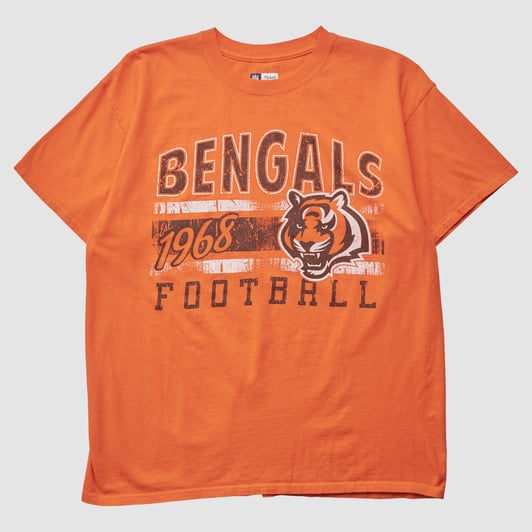 Cincinnati Bengals NFL 2010s T-shirt - Orange - L by Fanatics Real Vintage