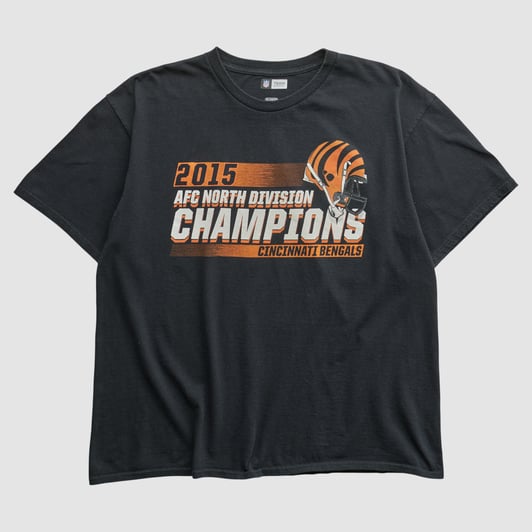 Cincinnati Bengals NFL 2015 T-shirt - Black - XL by Fanatics Real Vintage