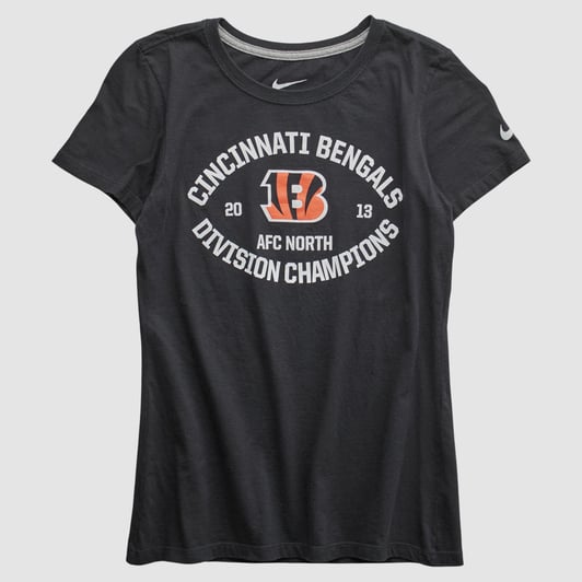 Cincinnati Bengals Nike 2013 T-shirt - Black - XS by Fanatics Real Vintage