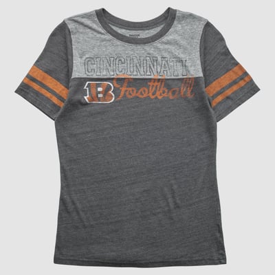 Cincinnati Bengals Reebok 2000s T-shirt - Charcoal - S by Fanatics Real Vintage