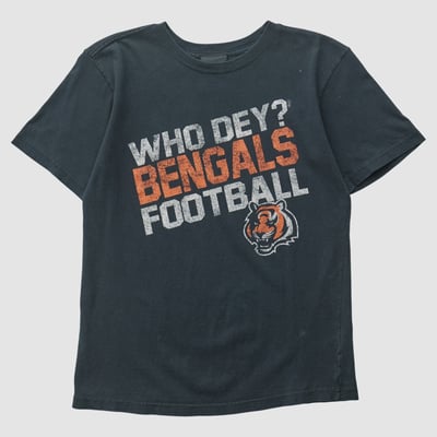Cincinnati Bengals Reebok 2010s T-shirt - Black - XS by Fanatics Real Vintage