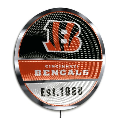 Cincinnati Bengals Three-Cell Circular Infinity Light