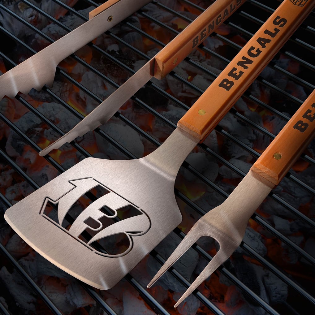 Cincinnati Bengals Fanpoint 3-Piece BBQ Set