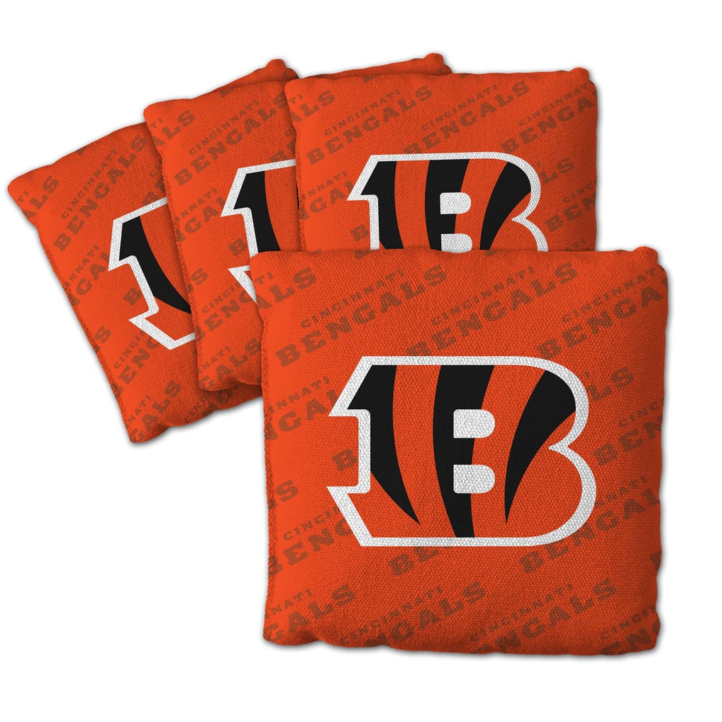 Cincinnati Bengals Fanpoint Four-Piece Cornhole Bag Set