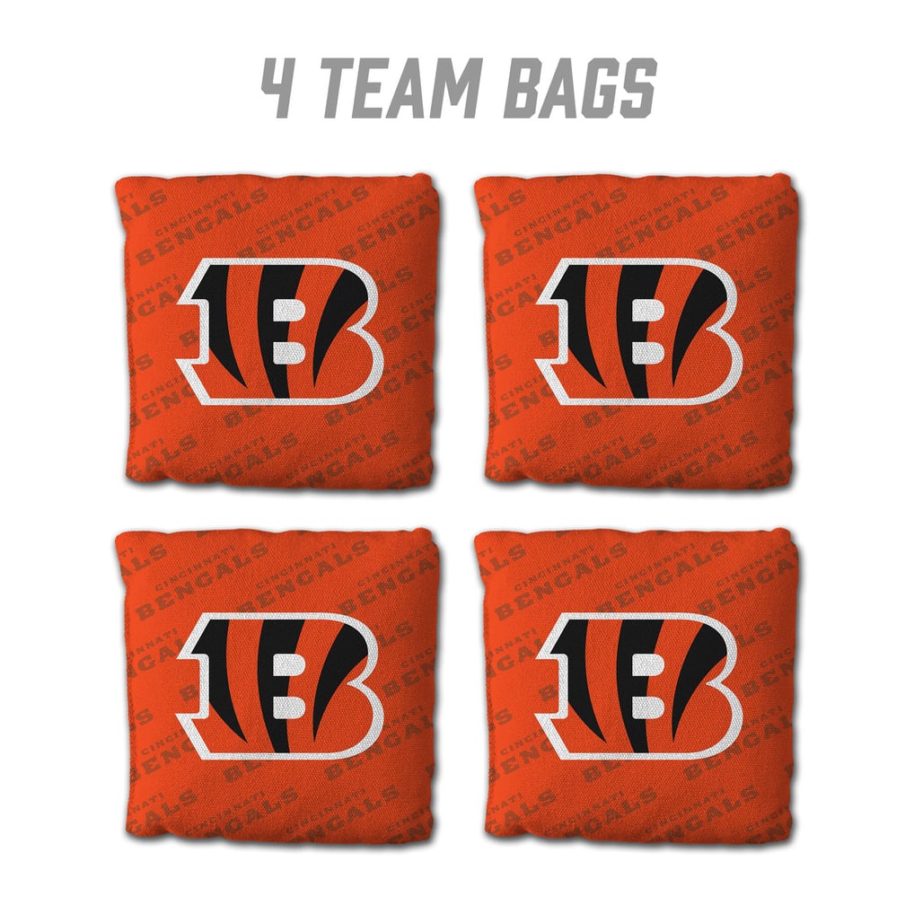 Cincinnati Bengals Fanpoint Four-Piece Cornhole Bag Set