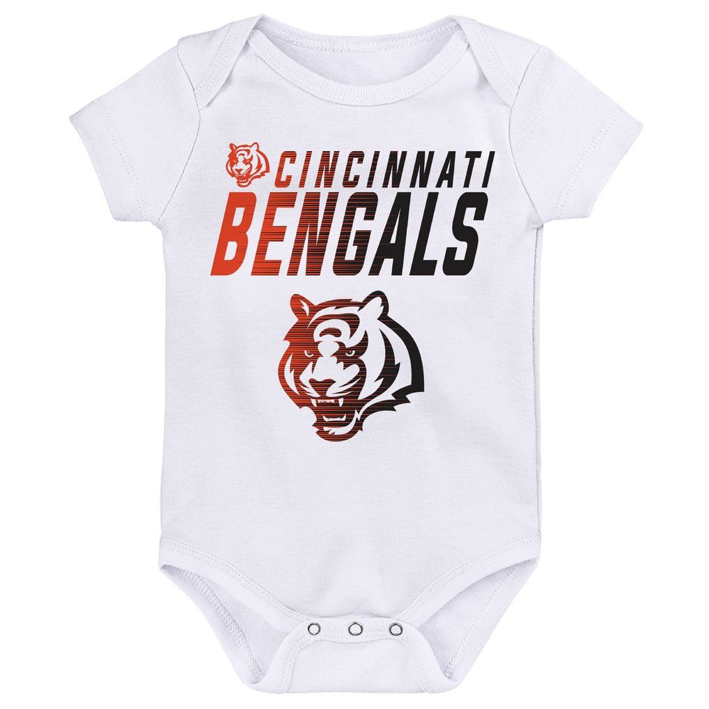 Cincinnati Bengals Outerstuff Infant Snuggle Blitz 2-Pack Bodysuit Set - Black/White