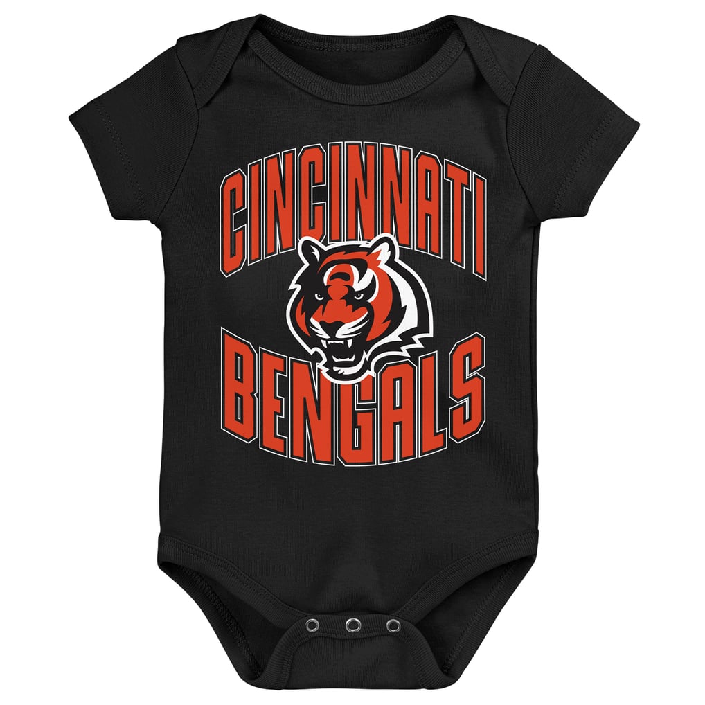 Cincinnati Bengals Outerstuff Infant Snuggle Blitz 2-Pack Bodysuit Set - Black/White