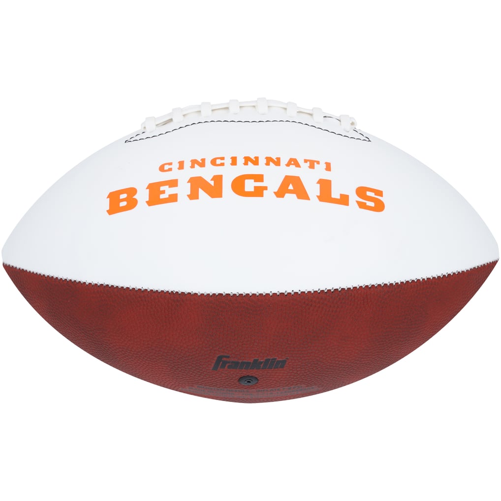 Ja'Marr Chase Cincinnati Bengals Autographed Fanatics Authentic Franklin White Panel Football