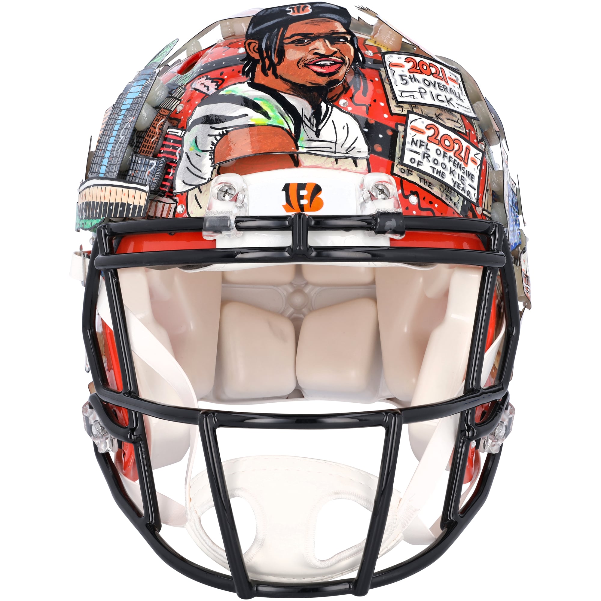 Ja'Marr Chase Cincinnati Bengals Autographed Riddell Speed