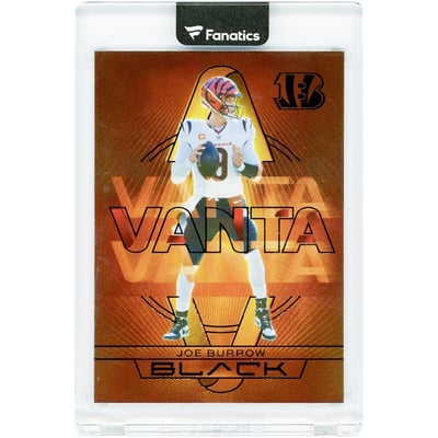 Joe Burrow Cincinnati Bengals 2025 Panini Black Vanta #2 Card 