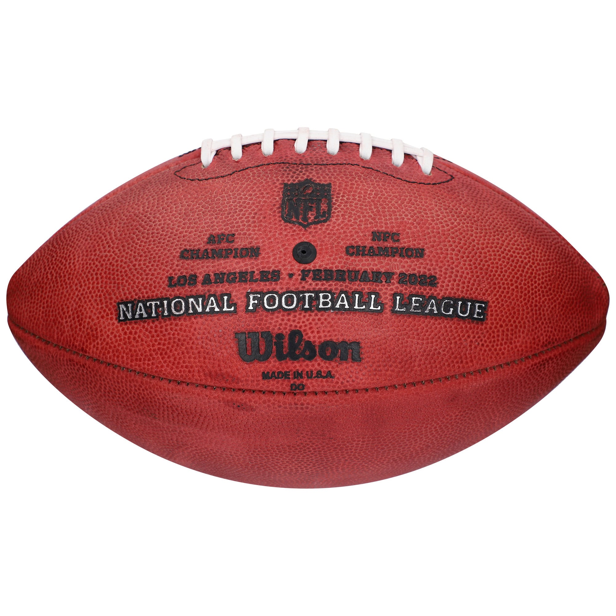 Joe Burrow Cincinnati Bengals Autographed Wilson Super Bowl LVI