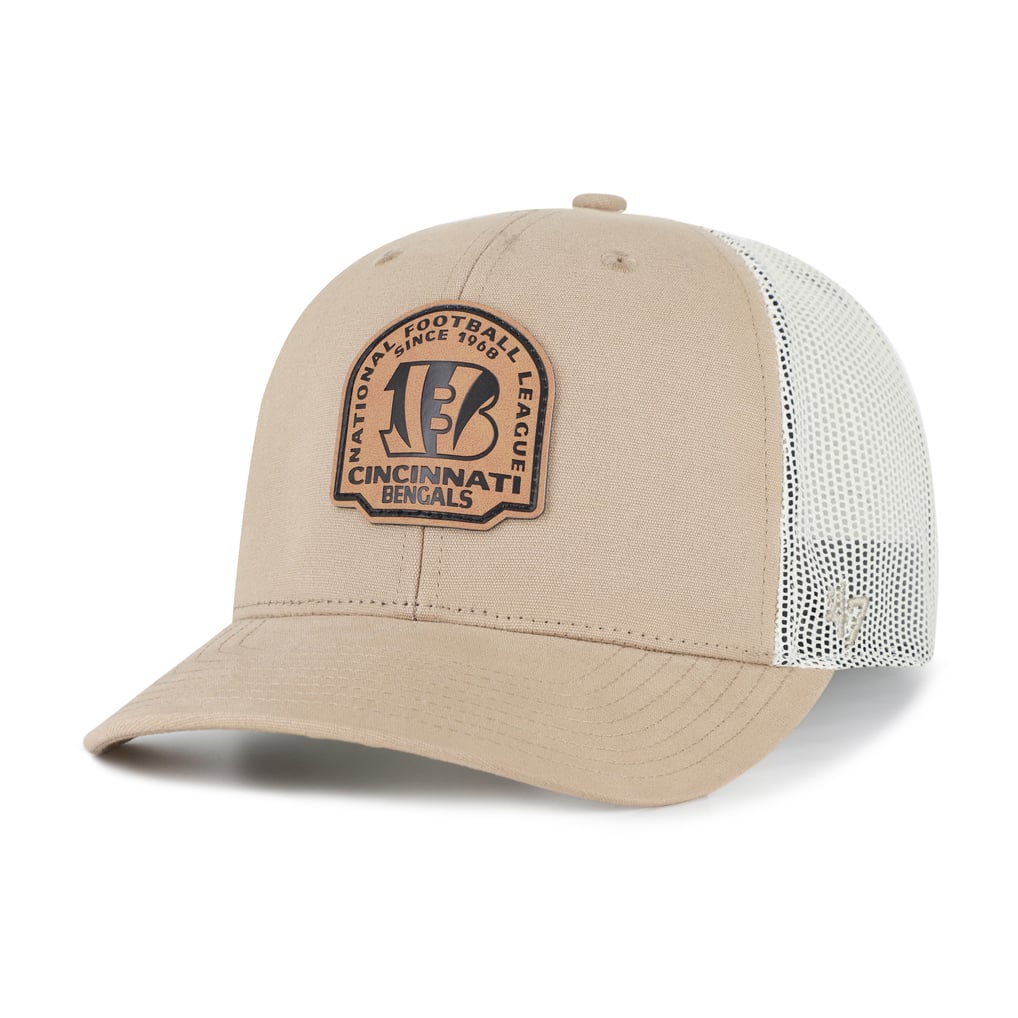Cincinnati Bengals '47 Bonehide Trucker Adjustable Hat - Khaki
