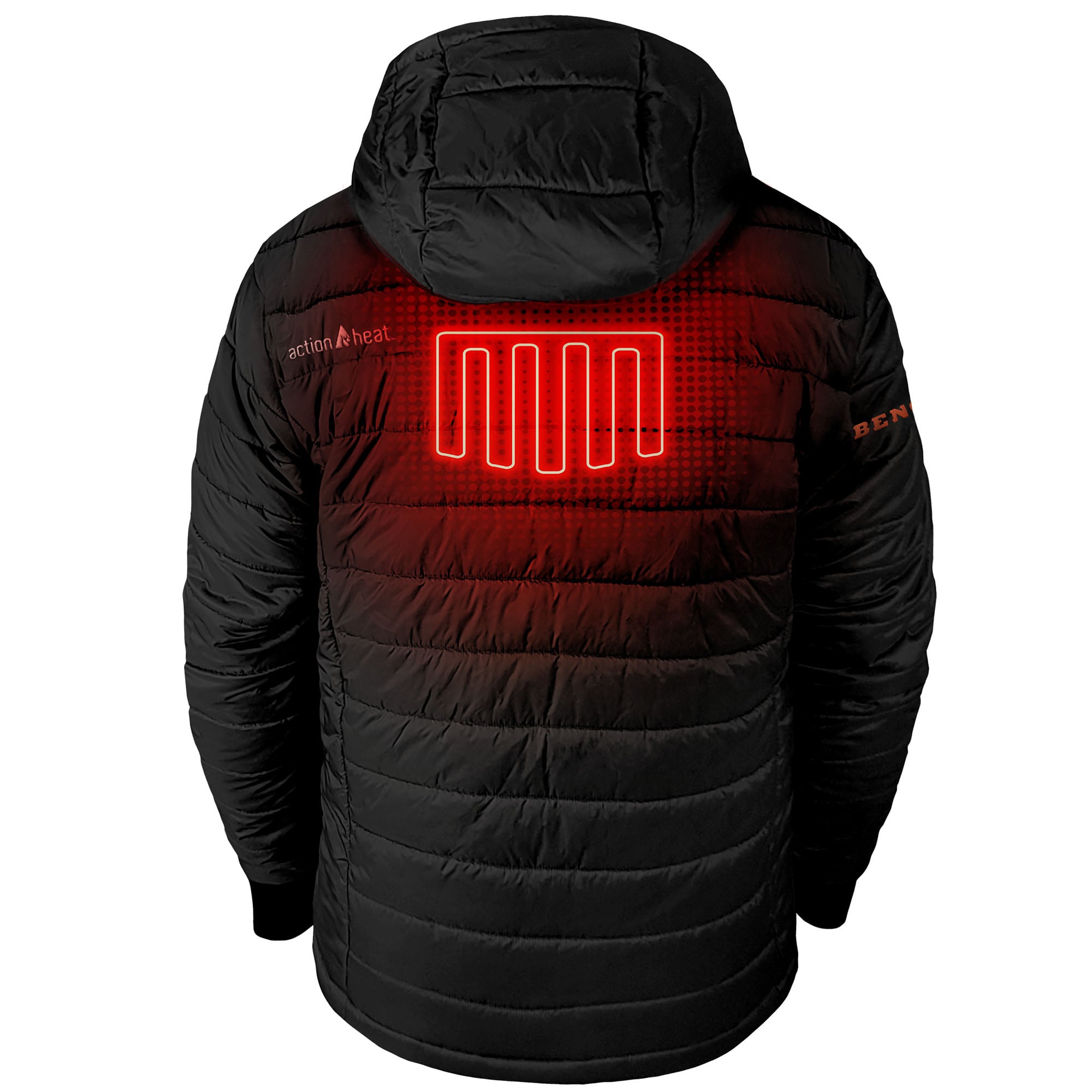 Battle Sports Puffy Jacke – Isoliert, Wasserabweisend & Mit Tech-Fleece Für Maximale Bewegungsfreiheit