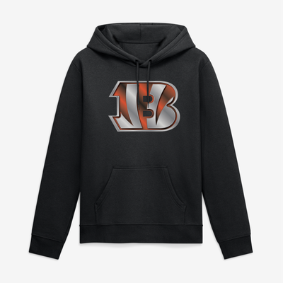 Cincinnati Bengals Big & Tall Forged Mascot Hoodie - Black