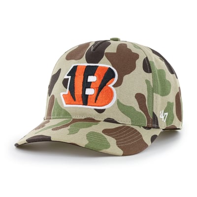 Cincinnati Bengals Carhartt x '47 Hitch Adjustable Hat - Duck Camo