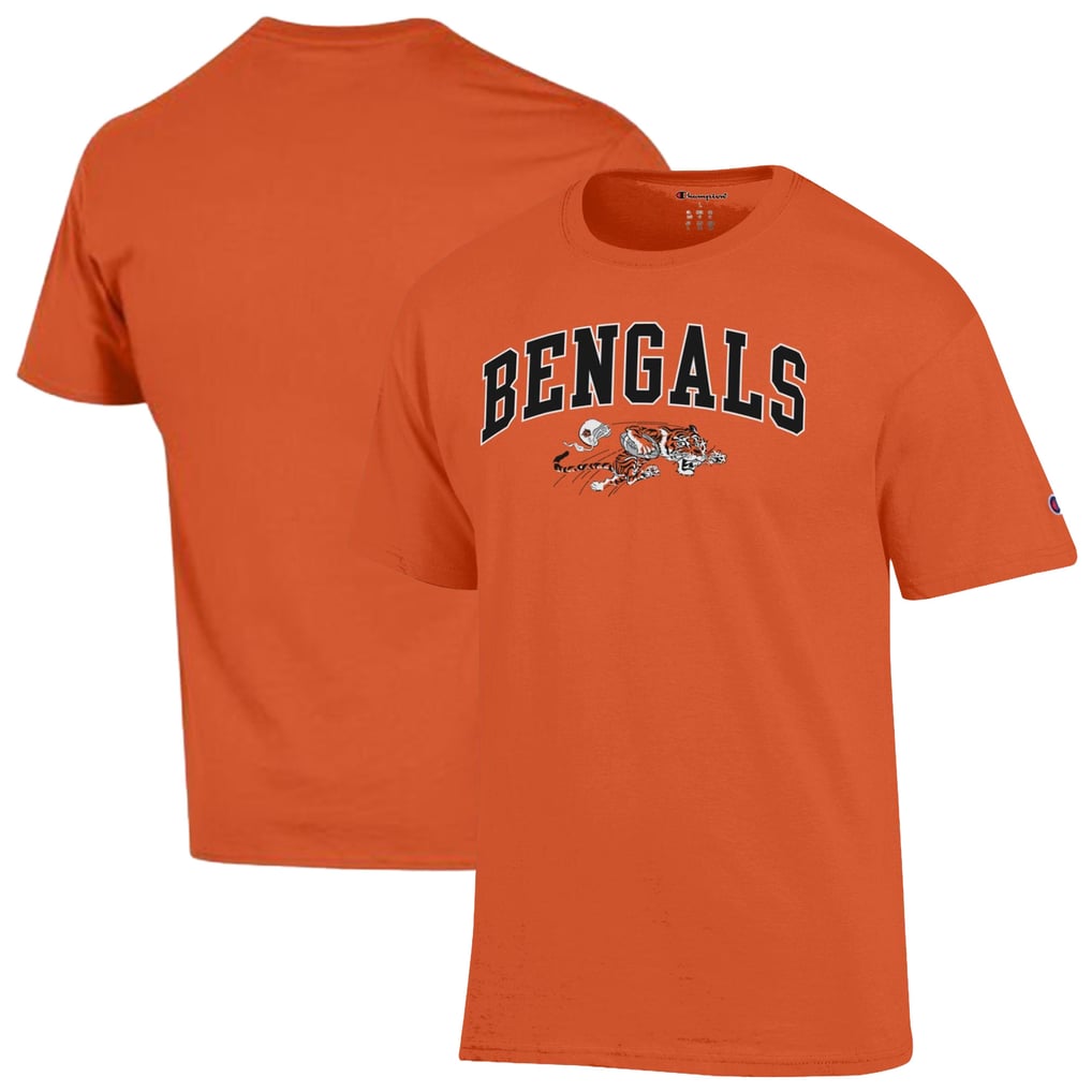 Cincinnati Bengals Champion Arch Over Logo T-Shirt - Orange