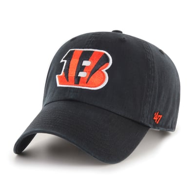 Cincinnati Bengals '47 Brand Cleanup Adjustable Hat - Black