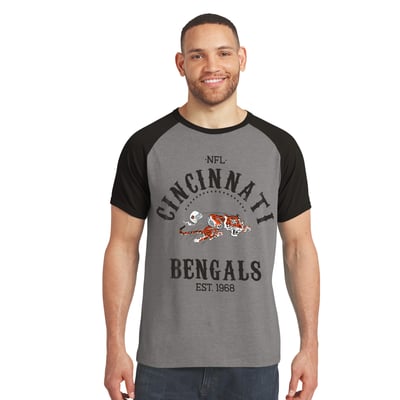 Cincinnati Bengals Darius Rucker Collection by Fanatics Raglan T-Shirt - Black