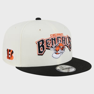 Cincinnati Bengals Disney x New Era Shere Khan 9FIFTY Snapback Hat - Cream/Black