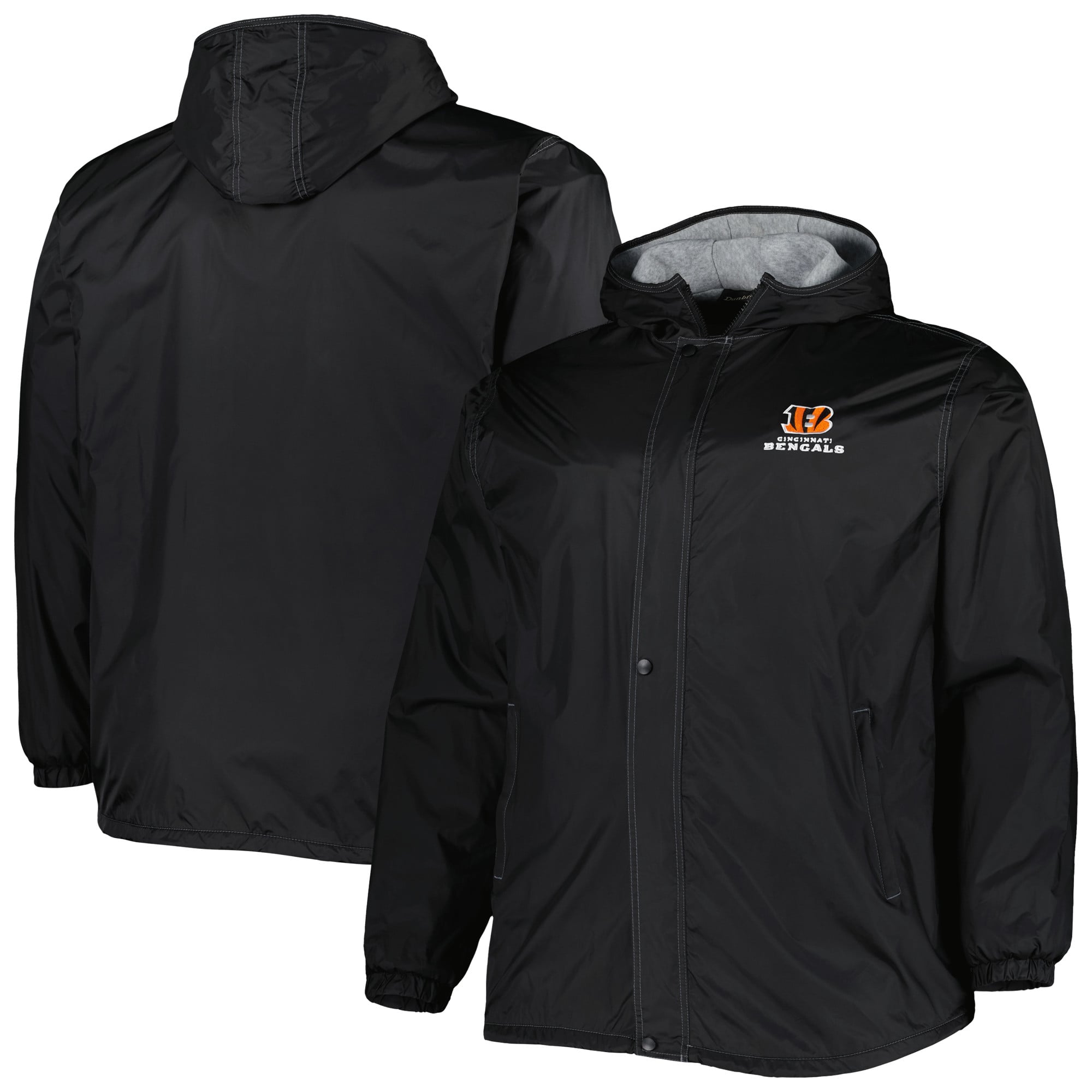 Men's Dunbrooke Black Cincinnati Bengals Big & Tall Legacy Stadium