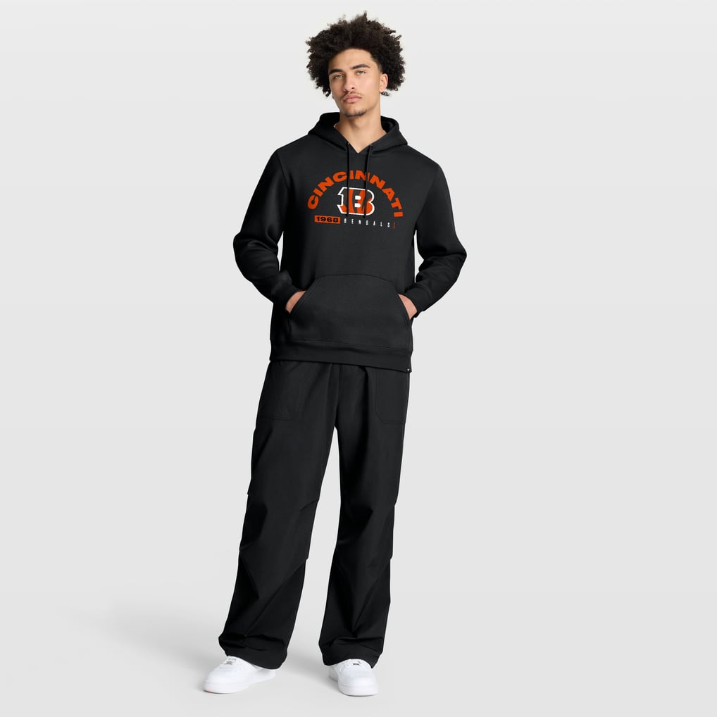 Cincinnati Bengals Fanatics Delay of Game Legacy Pullover Hoodie - Black