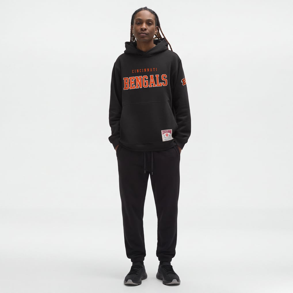 lululemon Cincinnati Bengals Black Steady State Pullover Hoodie