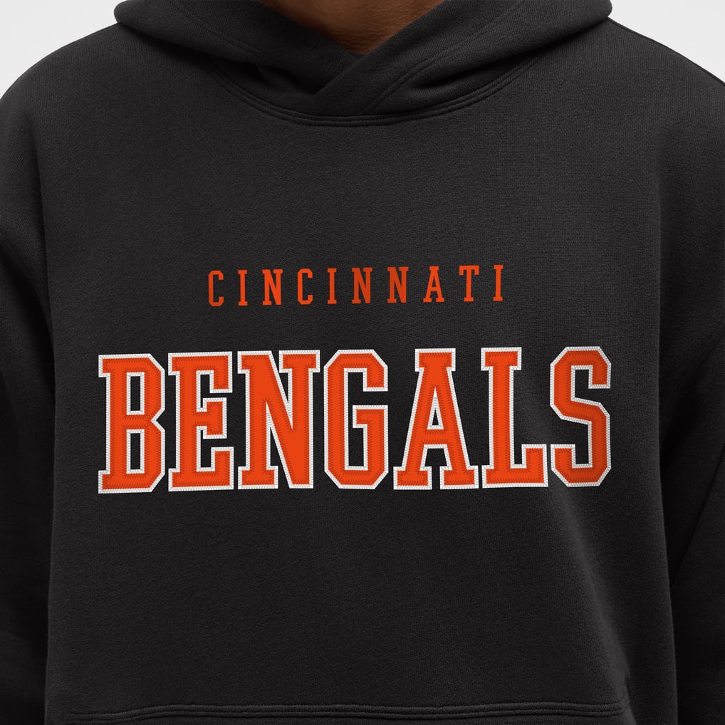 lululemon Cincinnati Bengals Black Steady State Pullover Hoodie