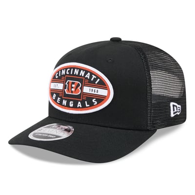 Cincinnati Bengals New Era Collegiate 9SEVENTY Trucker Hat - Black
