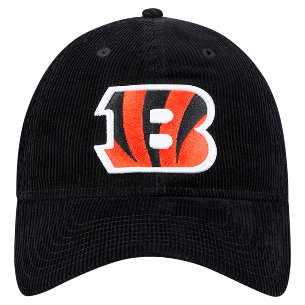Cincinnati Bengals New Era Corded 9TWENTY Adjustable Hat - Black