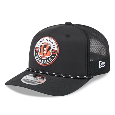Cincinnati Bengals New Era Game 9SEVENTY Adjustable Hat - Black