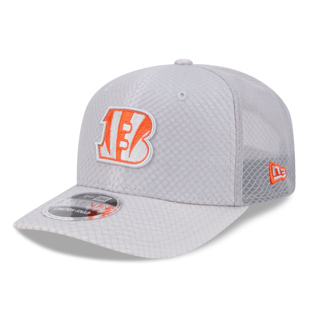 Cincinnati Bengals New Era Jock 9SEVENTY Adjustable Hat - Gray