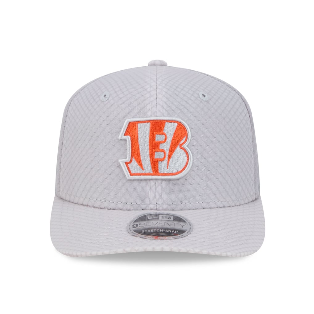 Cincinnati Bengals New Era Jock 9SEVENTY Adjustable Hat - Gray