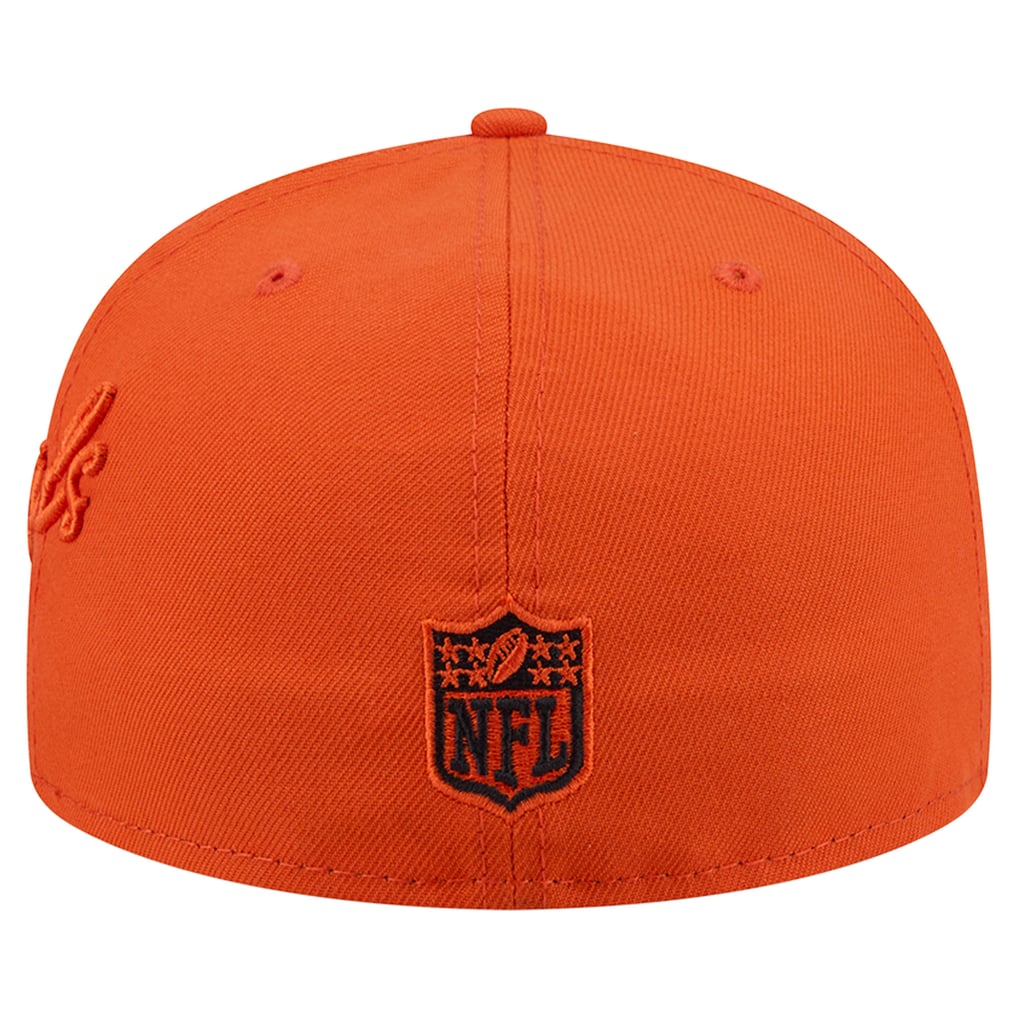 Cincinnati Bengals New Era Side Script 59FIFTY Fitted Hat - Orange