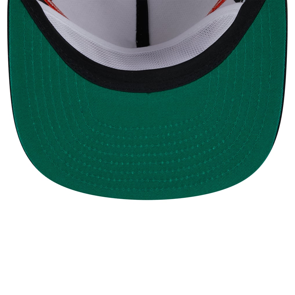 Cincinnati Bengals New Era Athletic Golfer Snapback Hat - Stone/Orange