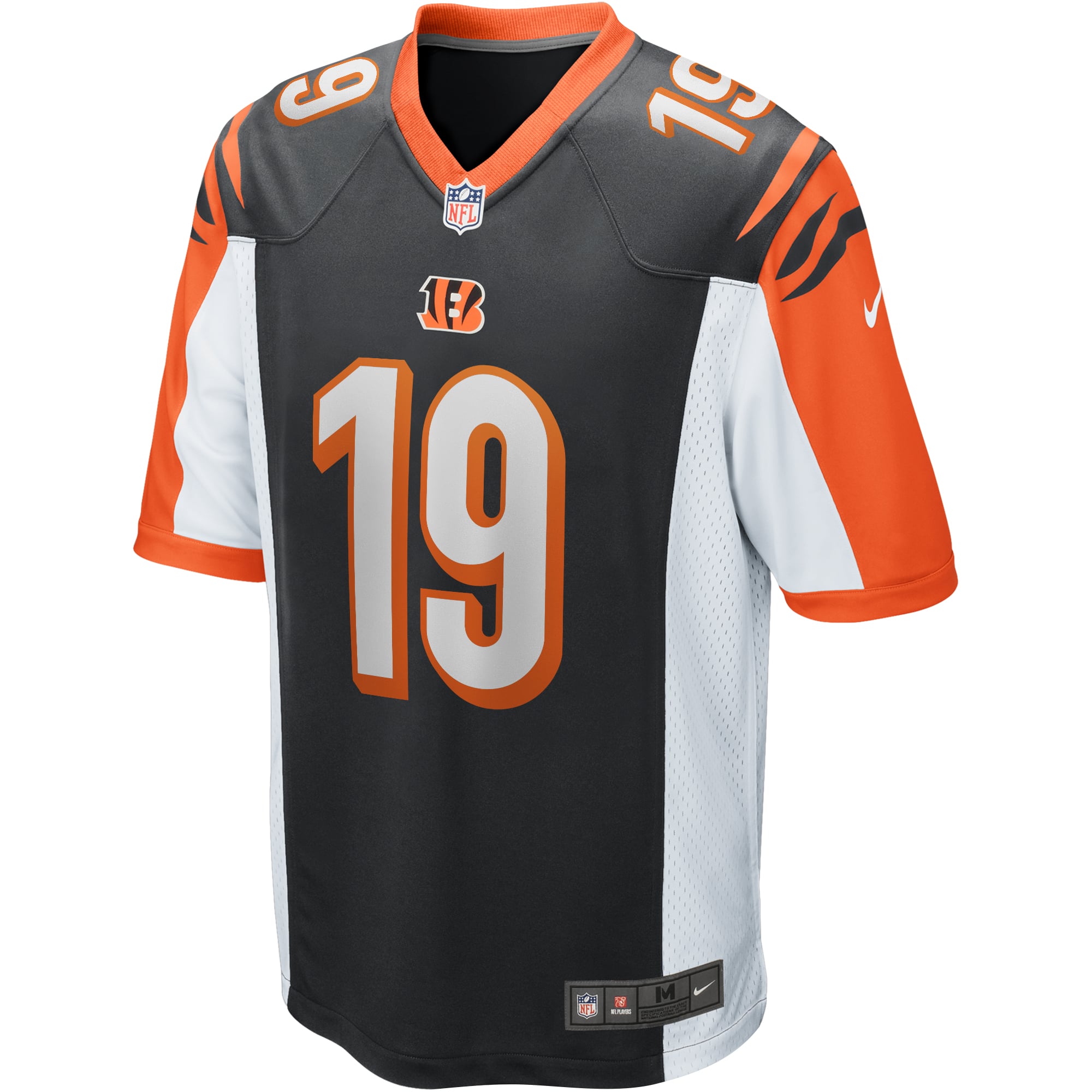 Men's Nike Auden Tate Black Cincinnati Bengals Player Game Jersey