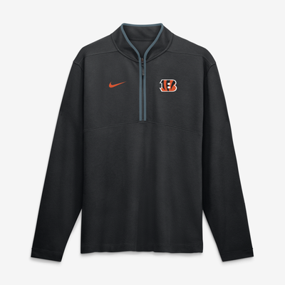  Cincinnati Bengals Nike Dri-FIT Victory Half-Zip Pullover - Black