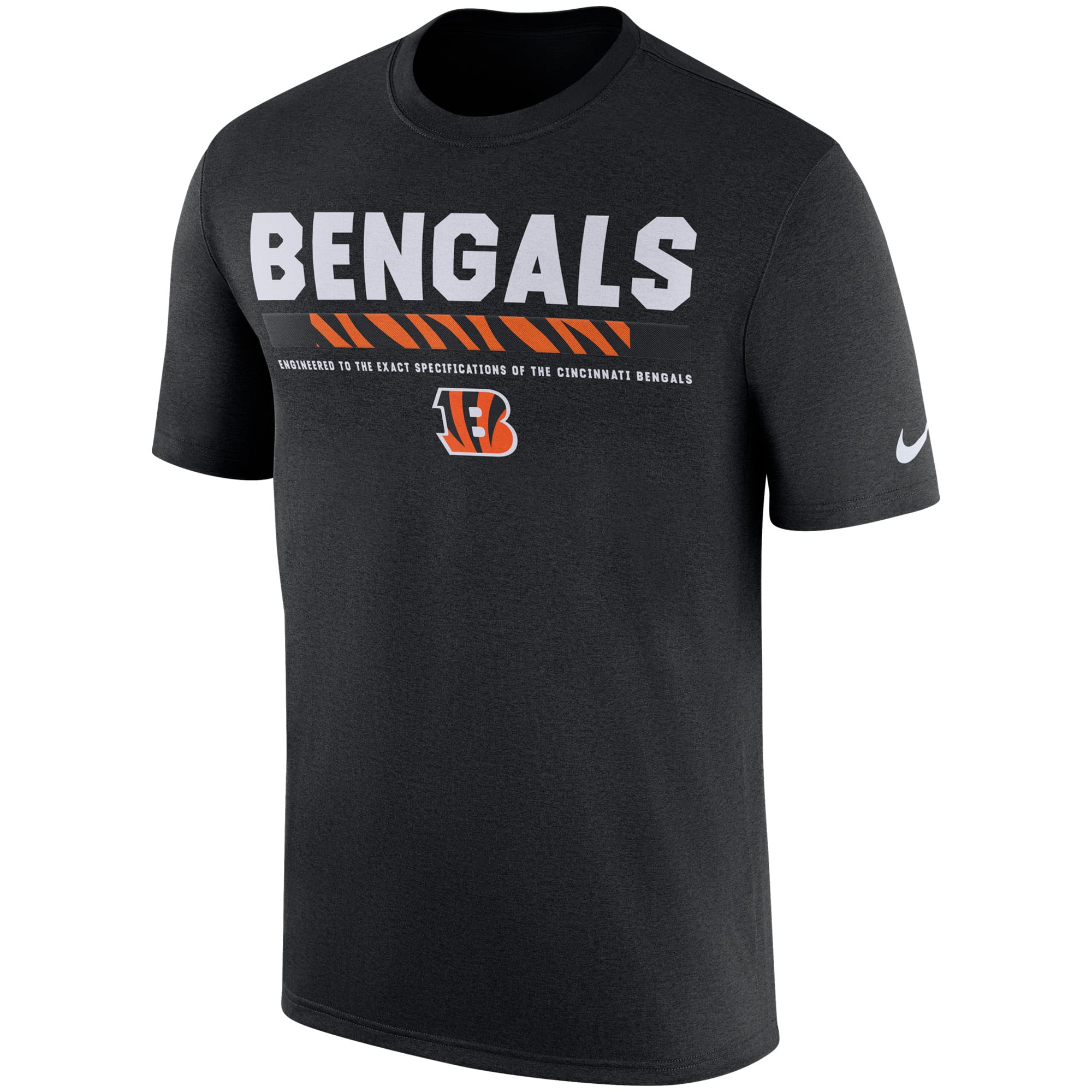 Men's Nike Black Cincinnati Bengals Sideline Legend Staff