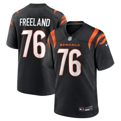 Blake Freeland Cincinnati Bengals Nike Team Game Jersey - Black
