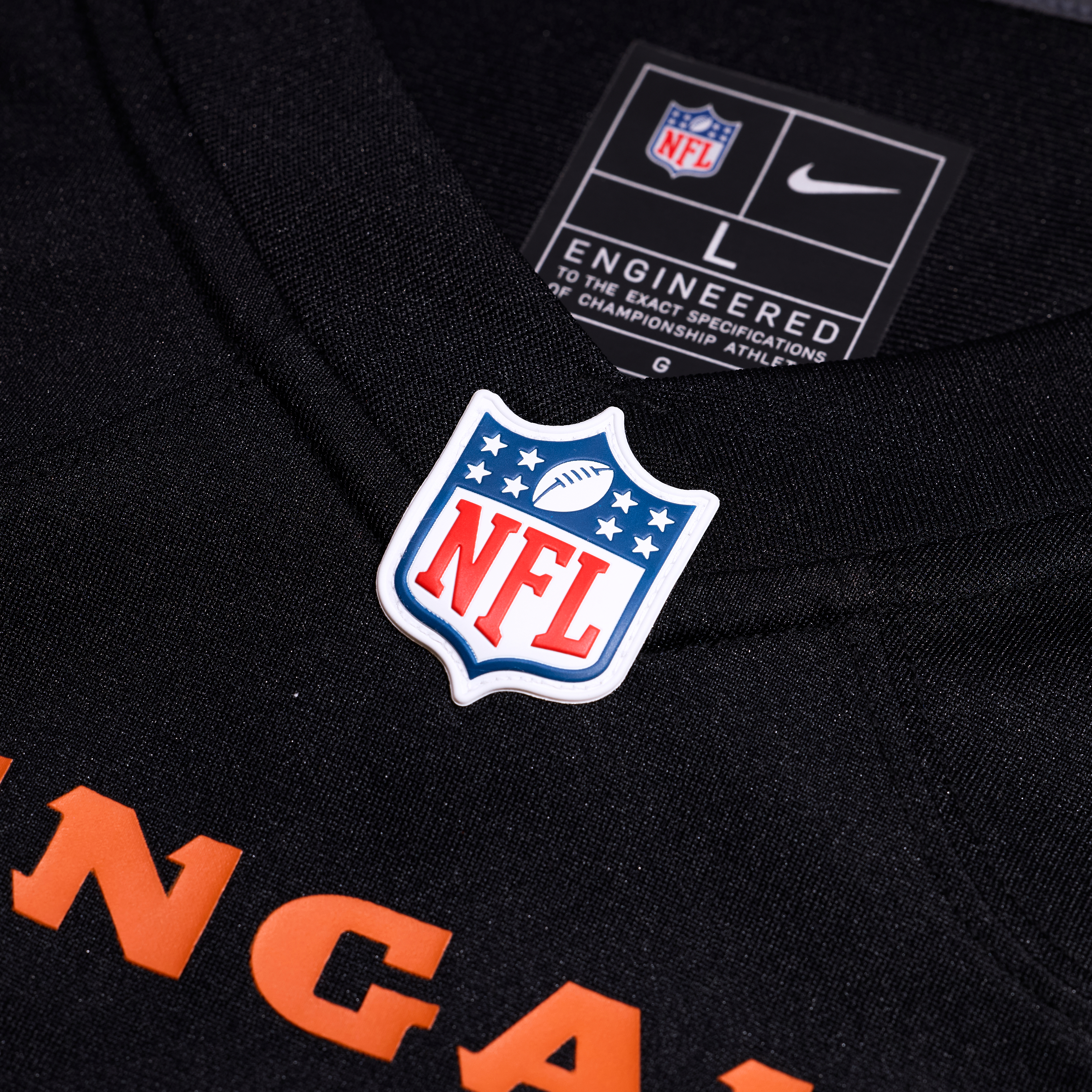 Bryan Cook Cincinnati Bengals Team Game Jersey Black