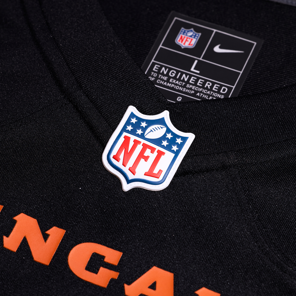 Bryan Cook Cincinnati Bengals Nike Team Game Jersey -  Black