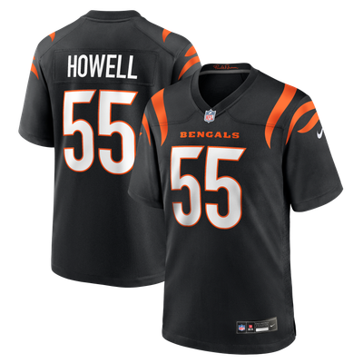 Cashius Howell Cincinnati Bengals Nike Team Game Jersey - Black