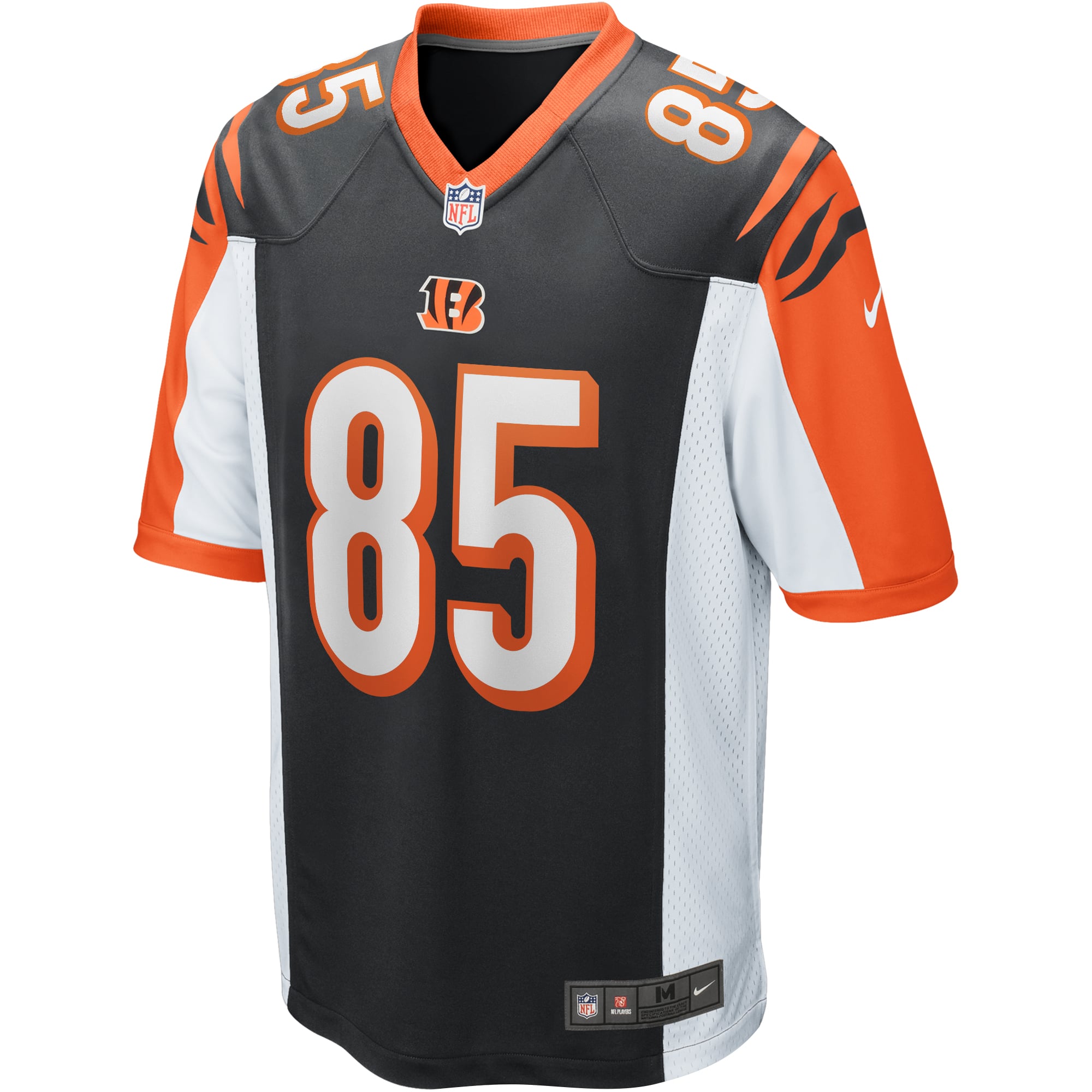 Men's Cincinnati Bengals Chad Johnson Nike Black Game Retired
