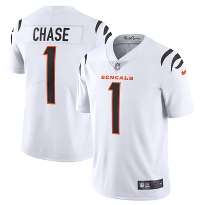 Ja'Marr Chase Cincinnati Bengals Nike Vapor Limited Jersey - White