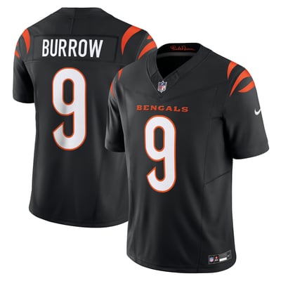 Joe Burrow Cincinnati Bengals Nike Vapor F.U.S.E. Limited Jersey - Black